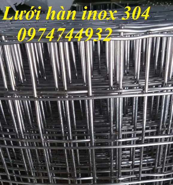 Lưới hàn inox 304 mắt 50x50mm